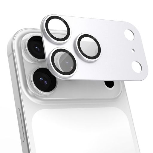 Hohotoon対応iPhone17Promax用カメラ保護フィルムアイフォン17プロマックスカメラフィルム&いphone17Promax用レンズカバー、宇宙航空材..