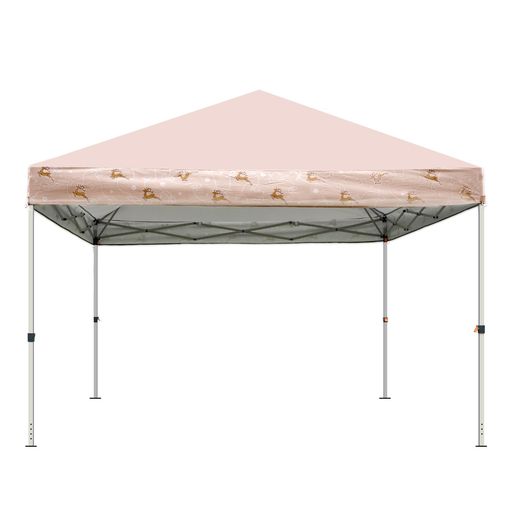 VOLAMANNERワンタッチタープテント3mx3m大型ファミリーテント組み立て簡単シルバーコーティングUVカッ..