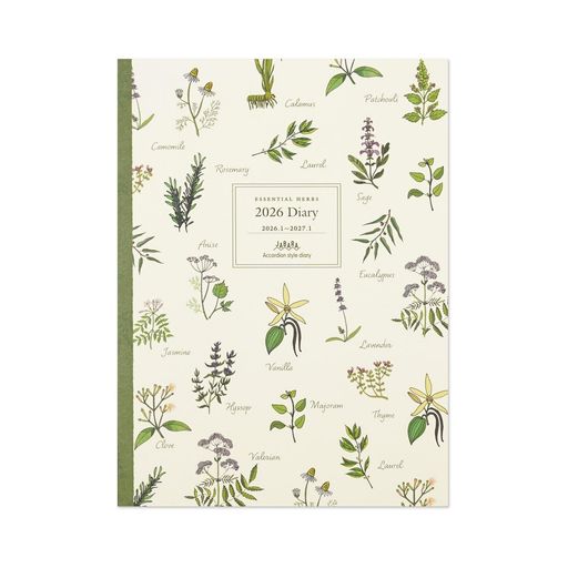 フロンティア手帳2026年1月始まりA5ジャバラDY-156