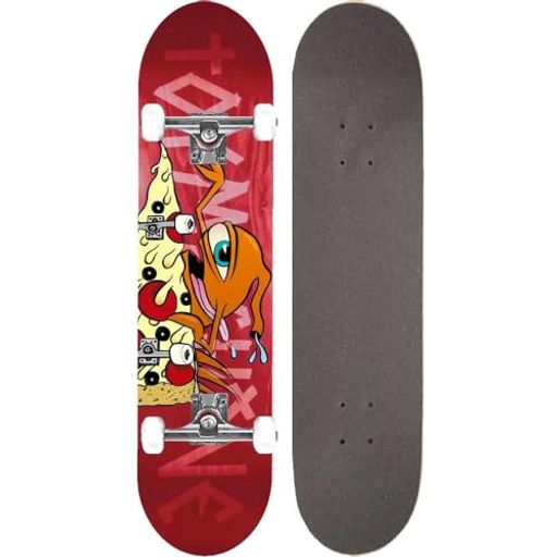 TOYMACHINE(トイマシーン)スケートボードコンプリート(完成品)PIZZASECTRED(8.0x31.8)【ブランド純正品】スケボー