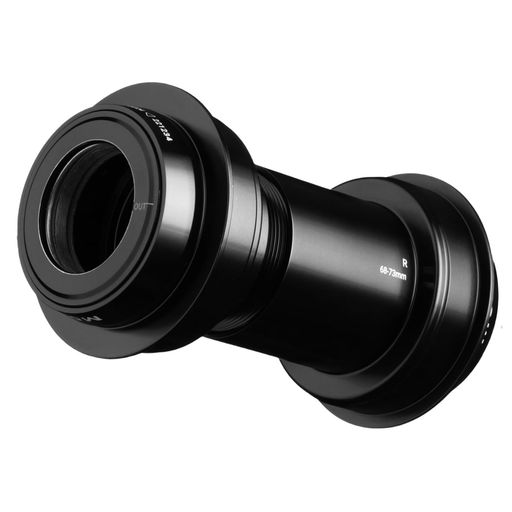 MORTOP Spinning Bottom Bracket with 24mm Crankset, Angular Contact Ceramic Bearings (BBPF-black)