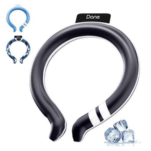 夏新設計【熱中症対策2層チューブ設計】クールリング18度自然冷却250分持続大人子供瞬間冷感蛍光デザインネッククーラー首元ひんやりクールネックリング冷感グッズ繰り返し使用結露し…