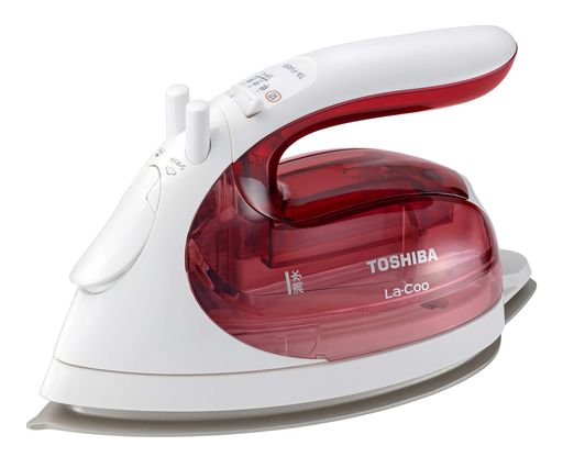 東芝アイロンスチーム衣類スチーマーコードレスTA-FV450軽量約0.9kgコンパクトスチーム持続時間約2分スチーム量約5ml/分シルバーチタンコートかけたまま...