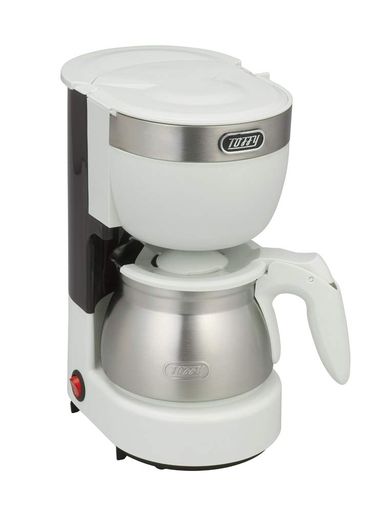 【Toffy/トフィー】5カップアロマコーヒーメーカーK-CM8(アッシュホワイト)ドリップ式蒸らし機能自動保温機能ステンレスサーバーアイスしずく漏れ防止機能レトロかわいいK-CM8-AW 【Toffy/トフィー】5カップアロマコーヒーメーカーK-CM8(アッシュホワイト)ドリップ式蒸らし機能自動保温機能ステンレスサーバーアイスしずく漏れ防止機能レトロかわいいK-CM8-AW