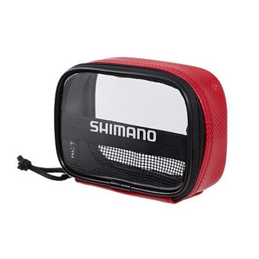 シマノ(SHIMANO)フルオープンポーチPC-023Iレッド