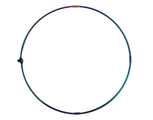 宇崎日新ZEROSUMタモ枠(四ツ折り)チタンレインボー45