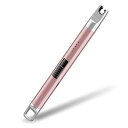 プラズマライター電子ライター点火ライター電気USBライター電量表示充電式火起こし無炎防風スリムろうそくBBQお墓参りアウトドア用ライター