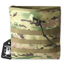 SHENKEL高密度強化ナイロン製マガジンダンプポーチMOLLEシステム対応3段5列(マルチカム)POUCH-019MC