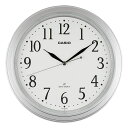 CASIO(カシオ)掛け時計壁掛け時計電波時計機能ステップ秒針シルバーグレーアナログIQ-1005J-8JF(3)