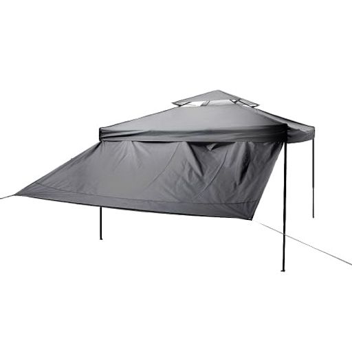 BTMワンタッチタープテントテントタープテント3x3m風抜けベンチレーション高耐水加工シルバーUVカット..