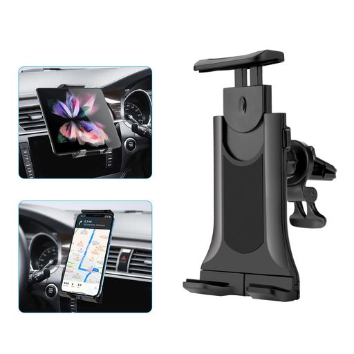 Lopnrodタブレットホルダー車載ホルダータブレットエアコン吹き出し口型iPhone/Androidスマホ、タブレット/iPadProiPadMiniiPadair2/GalaxyTabに対応