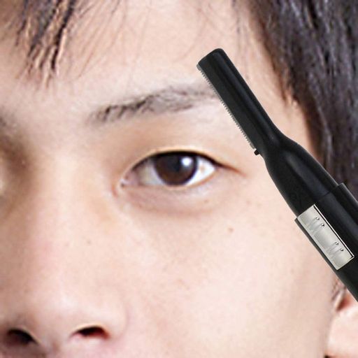ロゼンスターフェイストリマーメンズ用眉毛シェーバーバリカン乾電池式(眉毛耳毛うぶ毛処理)フェイス用電動シェーバーAFM591ブラック ロゼンスターフェイストリマーメンズ用眉毛シェーバーバリカン乾電池式(眉毛耳毛うぶ毛処理)フェイス用電動シェーバーAFM591ブラック