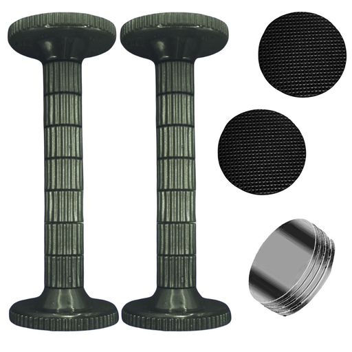 Bedrostarry(10-18cm)家具転倒防止突っ張り棒直径6cmの底部の強化型耐震固定棒、強力な両面テープ付き..