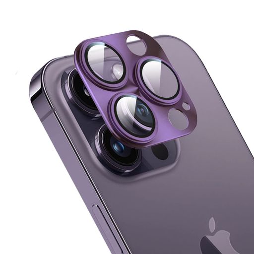 ApapeyaForiPhone14Pro/iPhone14ProMax用カメラフィルムアルミ合金製+AR高透過率強化ガラスApapeyaレンズ全面保護14プロカメラカバー0.25mm超薄一体型レンズ保護フィルム