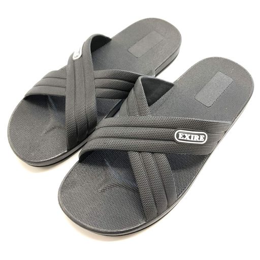 [サンダル]通気性水濡れに強い歩きやすい[ニッポンスリッパ]グレー灰色27cm932352拖鞋室内屋外来客用にも