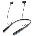 2025新設計ネックバンド型・イヤホンBluetooth・コード調整◎Bluetooth5.3】ワイヤレスイヤホンネックバンド型ワイヤレスイヤホン首掛けイヤホンブルートゥースイヤホンCVC8.0ノイズキャンセ…