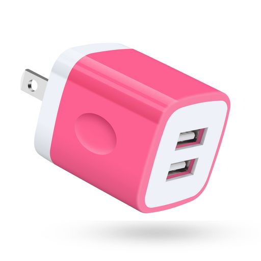 Viviber USB アダプター AC式充電器 アイホン充電器 usb電源 2ポートiPhone充電アダプター 2.1A急速/PSE認証 小型 携帯充電器 Galaxy アンドロイド スマホ充電器