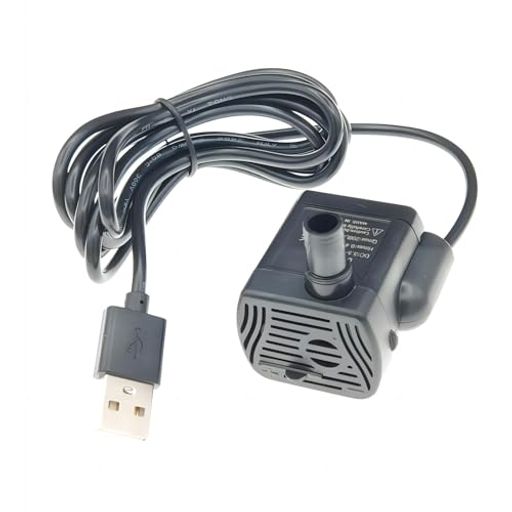 水中ポンプ小型水槽用ミニ排水ポンプ池USB給電潜水静音揚程0.5-1.5M調整可能循環ポンプ給水・排水ポン..