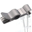 VICHECATTシャワーフックシャワーヘッドホルダーシャワーホルダー高さ調整フリー交換用20-29mm対応(ガンメタ)