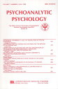 yÁzPsychoanalytic Psychology Volume 7Number 4Fall 1990 / APA Division 39 / LEA