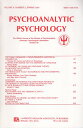 yÁzPsychoanalytic Psychology Volume 8Number 2Spring 1991 / APA Division 39 / LEA