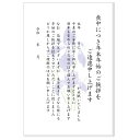 喪中はがき 10枚 年賀状じまい文章入 はがき 10枚入(k8060手書き用)文字大きめ 読みやすい 年配の方 高齢の方向け 年賀状での挨拶をやめる 文章印刷済み 官製はがき(85円切手付き)/私製はがき(切手なし/郵便枠グレー)