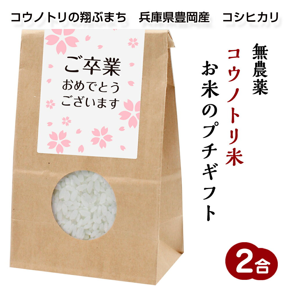 お米のプチギフト無農