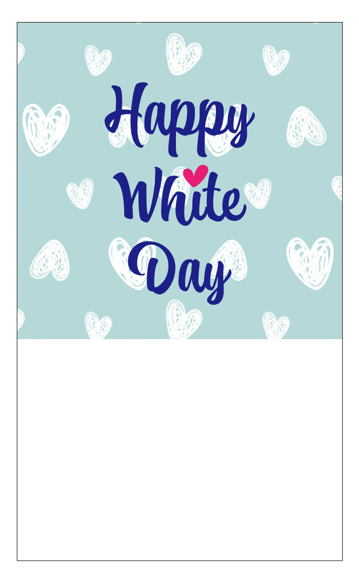 ホワイトデーカード wh-002 枚数ご選択下さい 名刺サイズと写真L版サイズが選べます