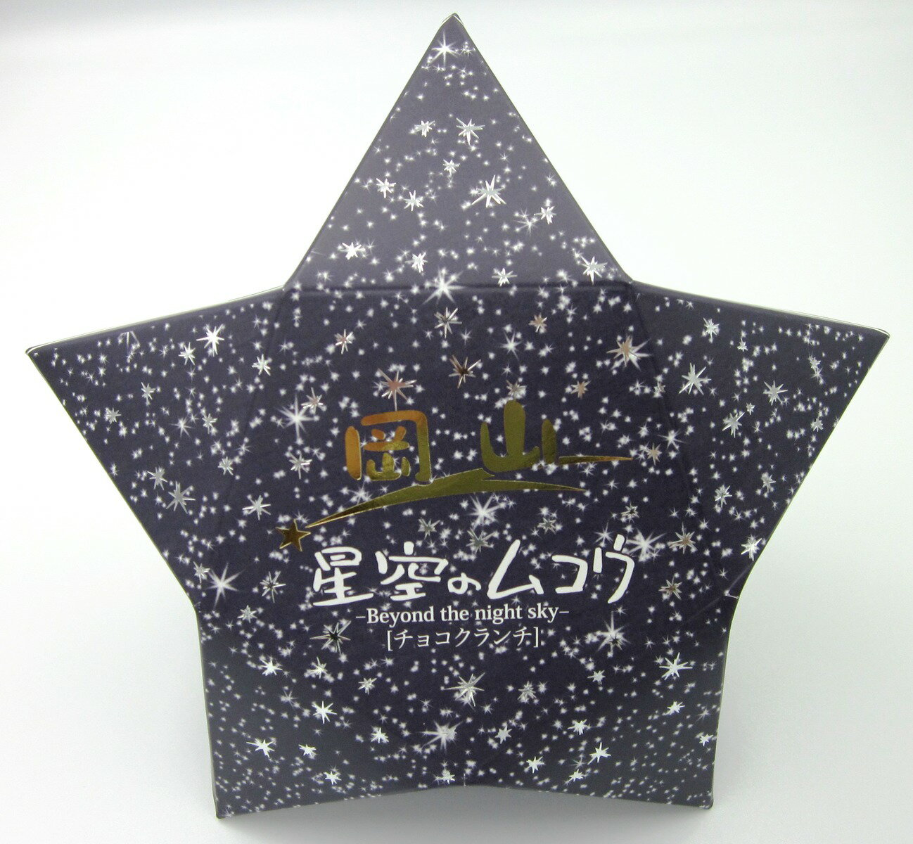 岡山　星空のムコウ　8個入　岡山土産　ギフト　プレゼント　星形　岡山特産品　チョコクランチ　かわいい　洋菓子　スイーツ　クランチ　チョコ