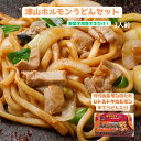 津山ホルモンうどんセット2人前(ホルモン・ゆでうどん・たれ入