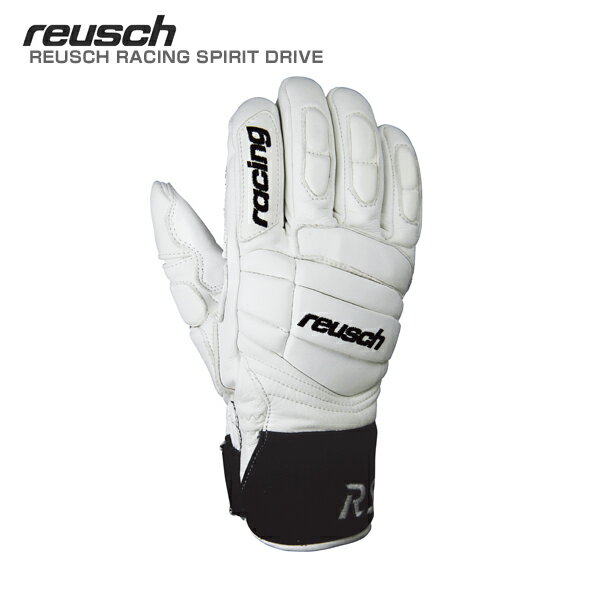 スキー グローブ メンズ レディース REUSCH ロイシュ 2020 REUSCH RACING SPIRIT DRIVE〔レーシングスピリットドライブ〕/REU18RSDR〔WH ホワイト〕 送料無料 19-20 旧モデル hq〔SA〕