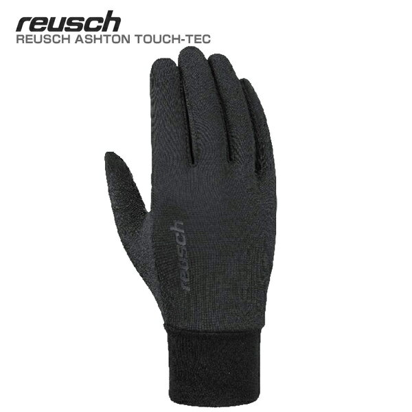 インナーグローブ REUSCH ロイシュ 2023 REUSCH ASHTON TOUCH-TEC〔アシュトンタッチテック〕〔700 ブラック〕 22-23