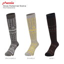 PHENIX〔フェニックス レディース ソックス〕＜2018＞Snow Patterned Socks PS788SO60 靴下〔SA〕