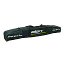 ELAN〔エラン 2台用 スキーケース〕＜2020＞SKI BAG DOUBLE 3 CJ000816〔BK/GRN〕