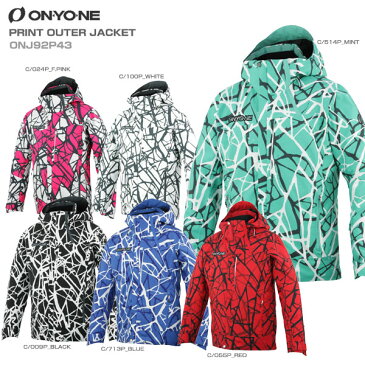 ON・YO・NE オンヨネ スキーウェア ジャケット 2020 PRINT OUTER JACKET プリントアウタージャケット ONJ92P43送料無料 19-20 【X】