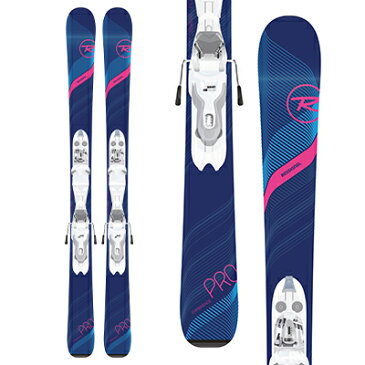 ROSSIGNOL ロシニョール ジュニアスキー板 2020 EXPERIENCE PRO W KID-X + KID-X 4 B76 White Silver 19-20 NEWモデル〔SA〕 ビンディング セット 取付無料