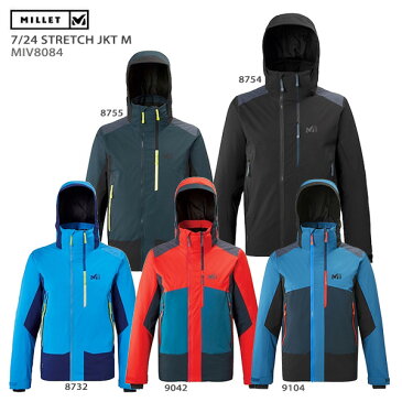 MILLET〔ミレー スキーウェア ジャケット メンズ〕＜2020＞7/24 STRETCH JKT M/MIV8084【送料無料】 19-20 NEWモデル