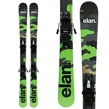 ELAN エラン ショートスキー板 2020 FREELINE CAMO 125/135 QUICK SHIFT + EL 10.0 SHIFT GW 19-20 NEWモデル ビンディング セット 取付無料