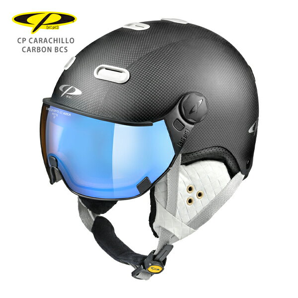 スキー ヘルメット メンズ レディース CP シーピー 2022 CP CARACHILLO CARBON BCS / CPC2023 バイザー付き 21-22 旧モデル スノーボード