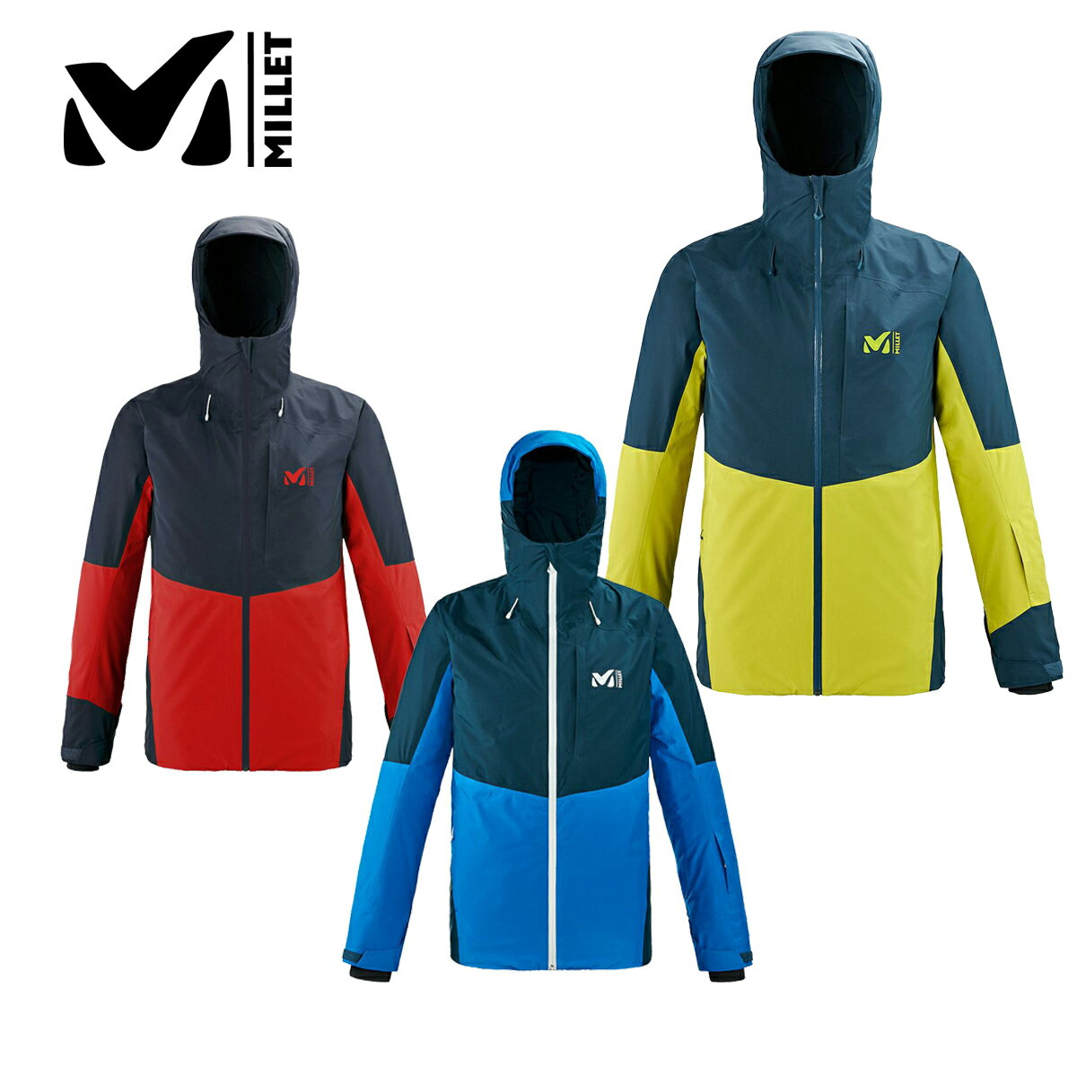 ミレー アウトドアジャケット レディース スキー ウェア メンズ スキー ウェア MILLET ミレー ジャケット 2021 MIV8759 NISEKO GTX JKT M ニセコ GTX JKT M 【GORE-TEX】 20-21 旧モデル スーパーセール