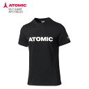 スキー ウェア メンズ レディース ATOMIC アトミック Tシャツ ＜2022＞RS T-SHIRT BLACK AP5108220 旧モデル〔SA〕 その1