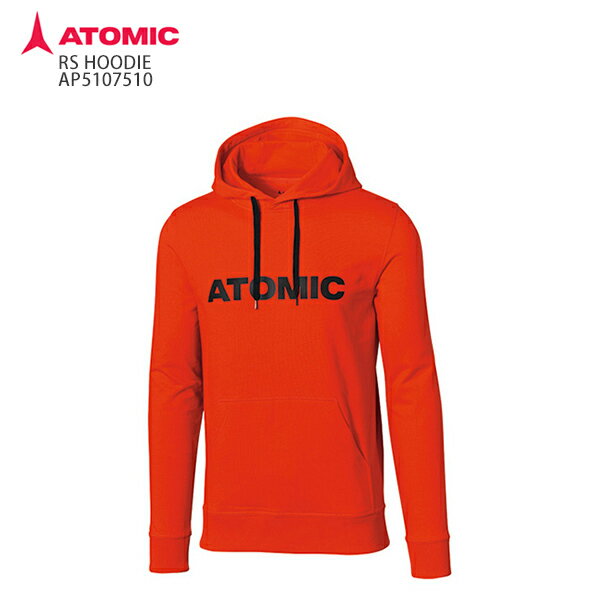 エントリでP10倍！2/19 9:59まで スキー ウェア メンズ レディース ATOMIC アトミック パーカー ＜2023＞RS HOODIE RED AP5107510 NEWモデル