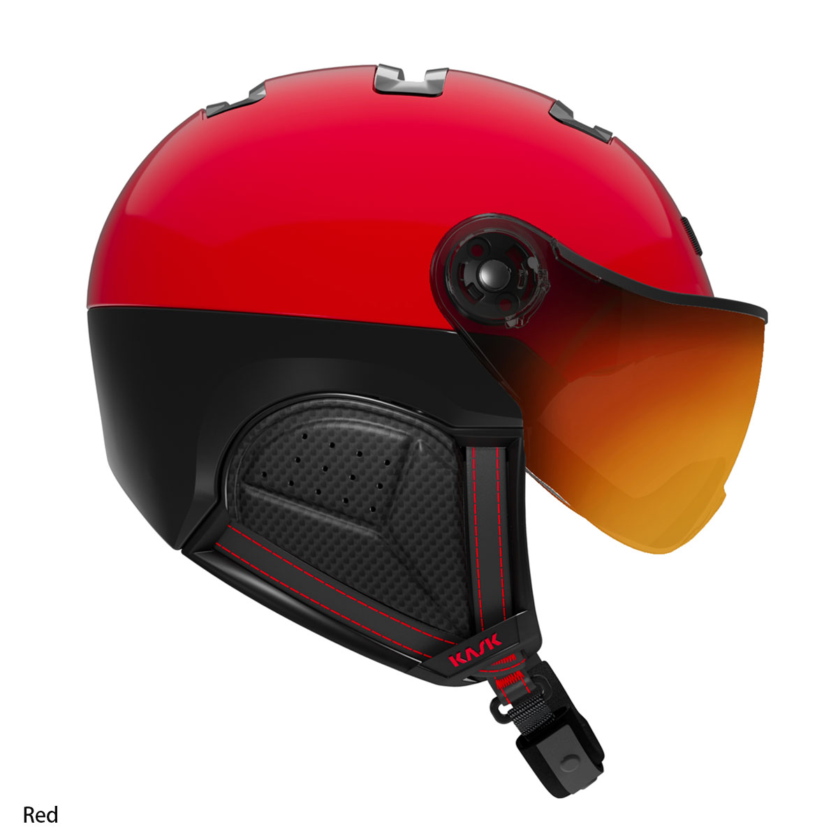 スキー ヘルメット メンズ レディース KASK カスク KA-SHE62 / PIUMA R MONTECARLO〔モンテカルロ〕 バイザー付き スノーボード 破格セール 日本正規品 2