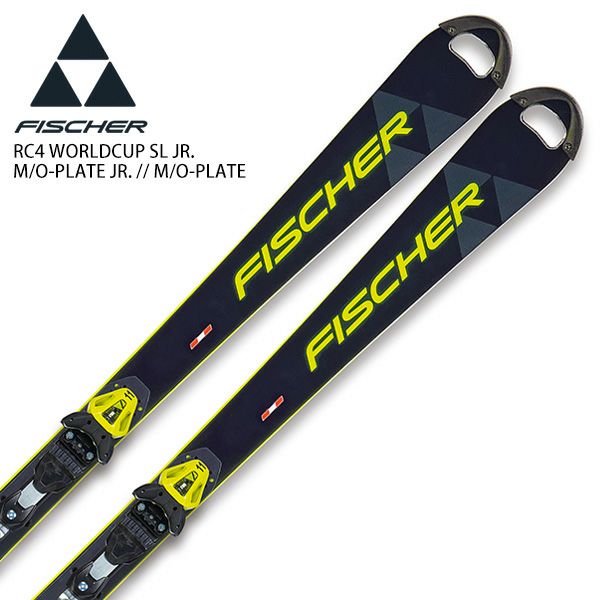 FISCHER フィッシャー ジュニア スキー板 ＜2021＞ RC4 WORLDCUP SL JR. M/O-PLATE JR. + RC4 Z11 FF ビンディング セット 取付無料