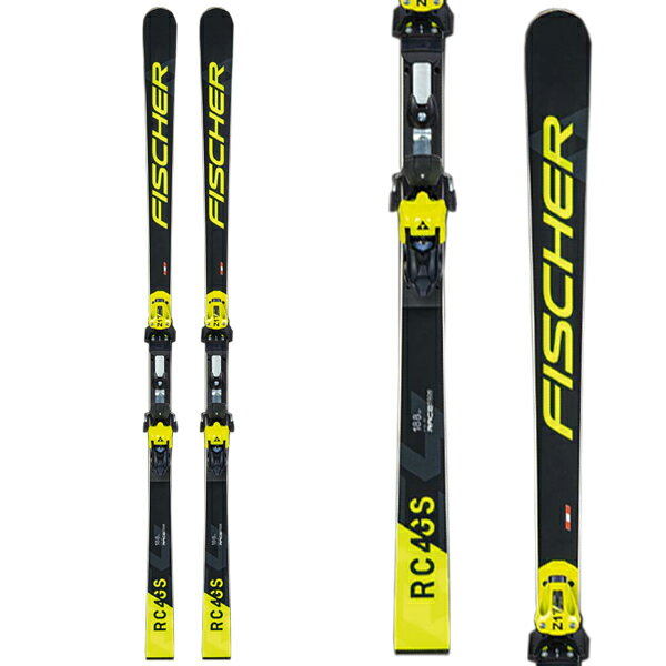 FISCHERフィッシャー ジュニア スキー板 ＜2021＞ RC4 WORLDCUP GS JR FIS M/O-PLATE + RC4 Z17 FREEFLEX ST ビンディング セット 取付無料 20-21 NEWモデル