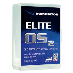 DOMINATOR 〔ドミネーター ワックス〕 ELITE OS2 100g 固形 スキー スノーボード スノボ