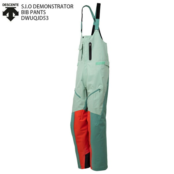 スキー ウェア メンズ レディース DESCENTE デサント パンツ 2021 DWUQJD53 S.I.O DEMONSTRATOR BIB PANTS 20-21 旧モデル