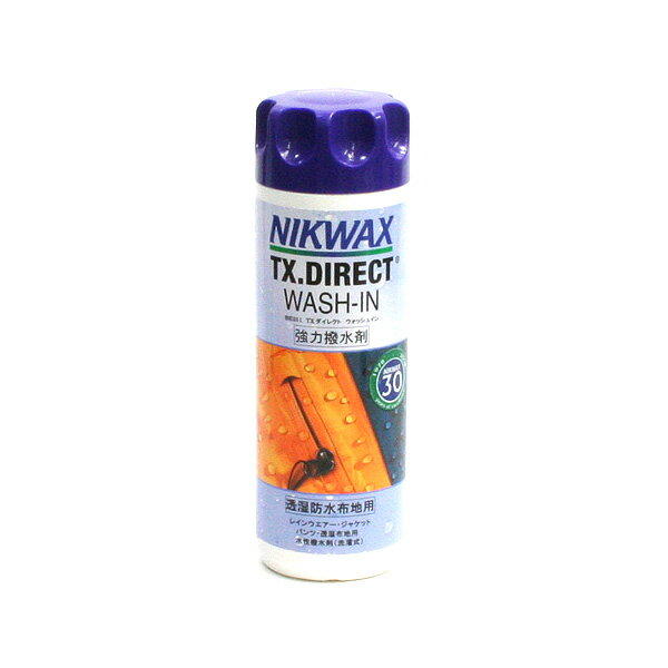 NIKWAX ニクワックス TX.ダイレクトウォッシュイン TX.DIRECT WASH-IN 〔防水透湿生地用 撥水剤〕 EBE251 300ml スキー スノーボード