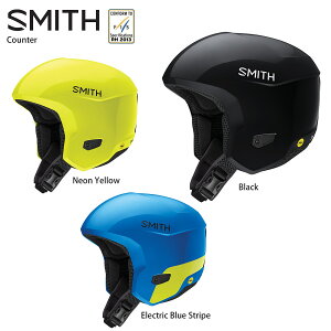 エントリでP10倍！2/19 9:59まで スキー ヘルメット メンズ レディース SMITH スミス 2022 Counter カウンター FIS対応 MIPS搭載 スノーボード