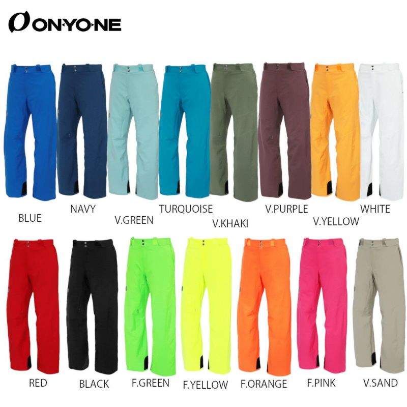 スキー ウェア メンズ レディース ONYONE〔オンヨネ パンツ〕＜2022＞DEMO OUTER PANTS/ONP94051 3S〜Mサイズ【旧モデル21-22】【MUJI】